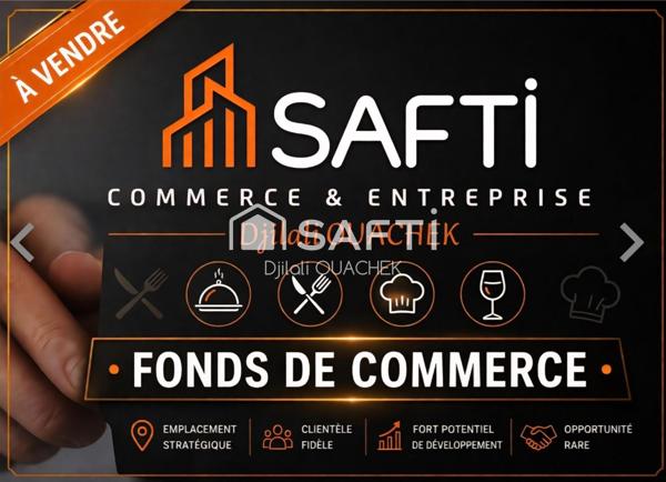 Fonds de  commerce  Restaurant de 80 m²