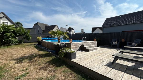 Maison 3ch avec jardin et piscine Brunstatt