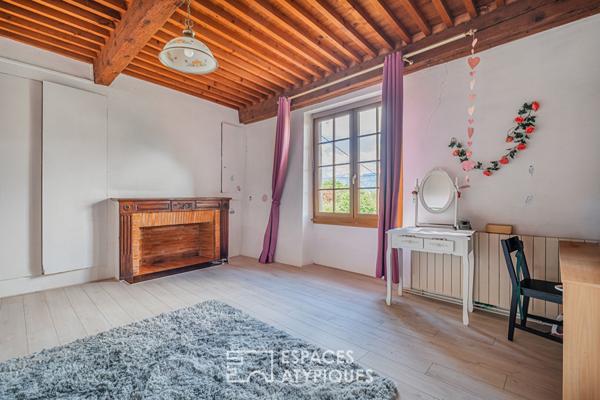 Demeure de caractère et son extension années 60