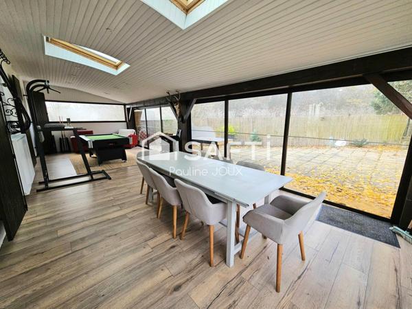 Maison 5 pièces avec véranda, garage et jardin