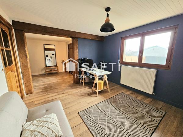 Maison 5 pièces avec véranda, garage et jardin