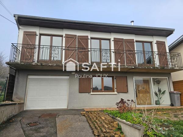 Maison 5 pièces avec véranda, garage et jardin