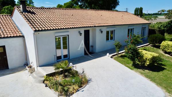 Maison de plain-pied, Rive Gauche, Saintes