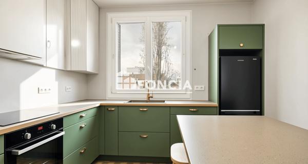 À vendre Appartement 3 pièces 52.81 m² - Grenoble 38100