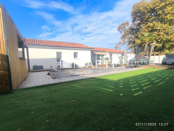 Maison 135m2 avec piscine, cuisine d'été et garage
