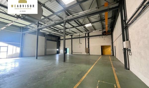 A VENDRE : LOCAL D'ACTIVITE / STOCKAGE D'ENVIRON 317 M² - Z.I. SUD LE MANS
