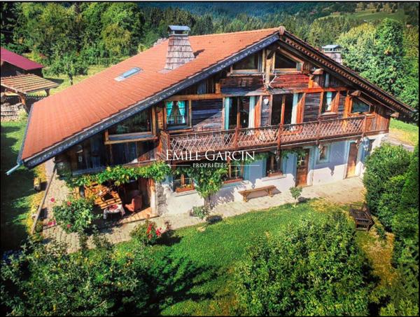 Authentique ferme sayoyarde à vendre proche Combloux