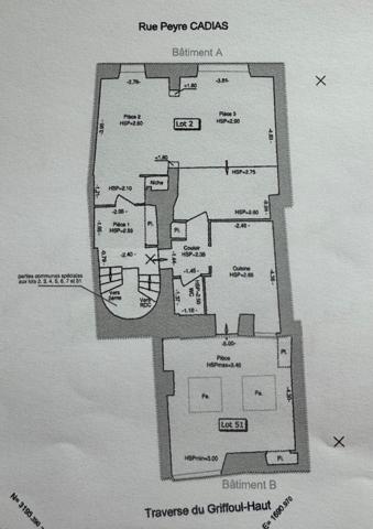 Saint-Affrique (12400) Possibilité de créer 5 ou 6 appartements !
