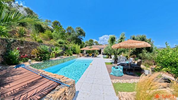 Bagnols-sur-Cèze — Villa provençale de 150 m² sur 5 094 m², piscine, 2 dépendances, DPE A, aucun vis-à-vis