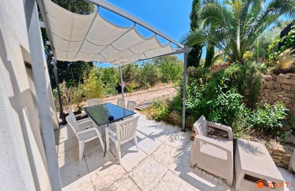 Bagnols-sur-Cèze — Villa provençale de 150 m² sur 5 094 m², piscine, 2 dépendances, DPE A, aucun vis-à-vis