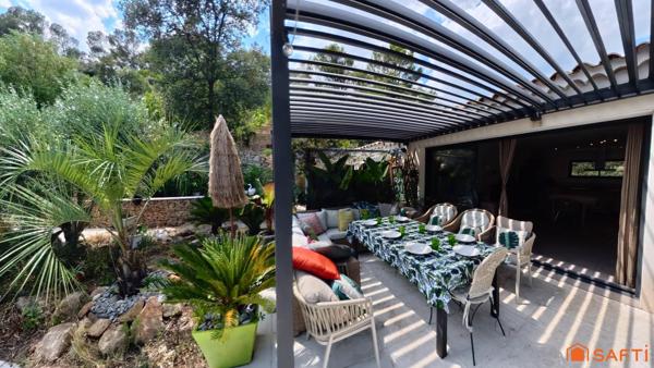 Bagnols-sur-Cèze — Villa provençale de 150 m² sur 5 094 m², piscine, 2 dépendances, DPE A, aucun vis-à-vis