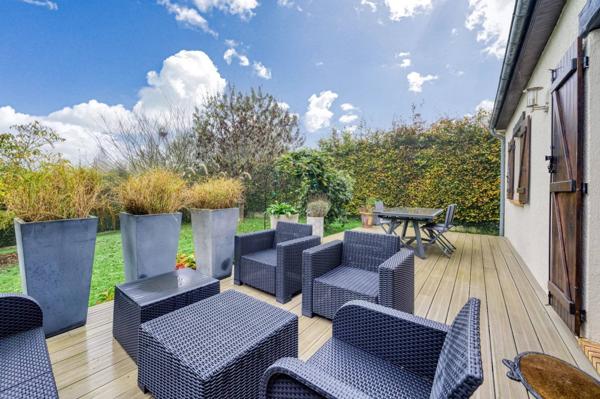 maison 125 m² au calme avec terrasse et jardin,