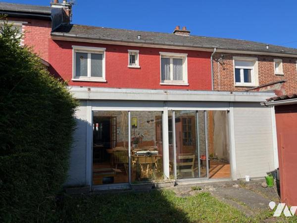 Maison avec 3 chambres, garage, jardin