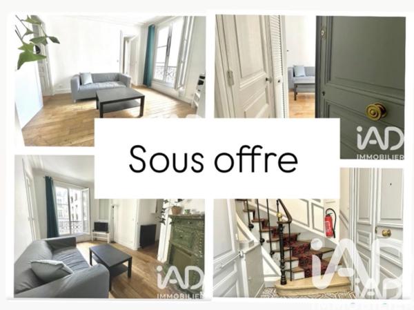 Appartement à vendre 2 pièces 29 m² Paris 14