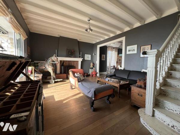 Maison de caractère rénovée en front de mer