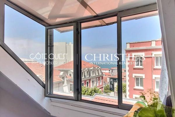 À vendre Biarritz - Appartement T3 dernier étage en centre-ville