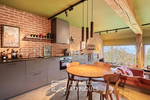 Appartement vue mer rénové par architecte