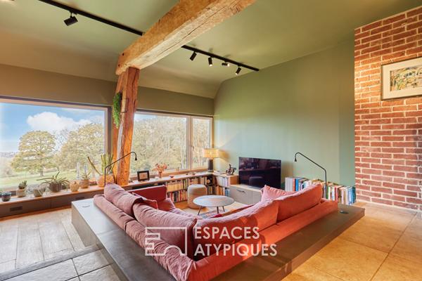 Appartement vue mer rénové par architecte