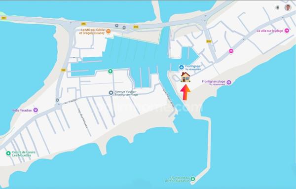 JOLI T2 AU PIED DU RIVAGE DE FRONTIGNAN PLAGE AVEC PARKING PRIVATIVE