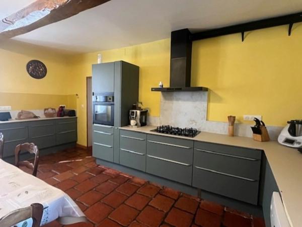 PLAISANCE (32): SANS TRAVAUX, MAISON XVIIIs restaurée avec élégance SUR 240M2 habitables, 6600m2 de jardin,géothermie,  puits, géothermie, grandes dependances environnement bucolique