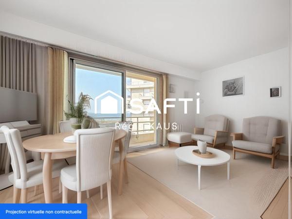 Appartement vue sur l'océan, Remblai des Sables d'Olonne