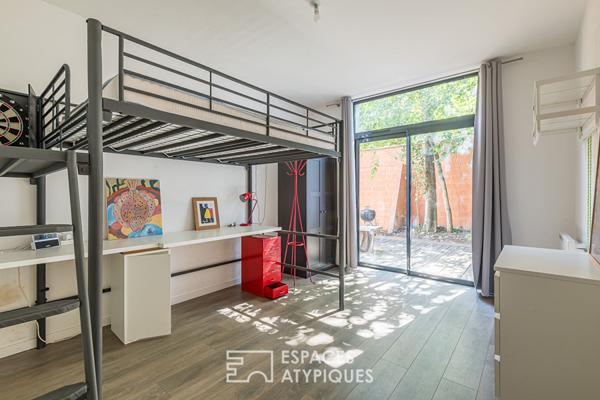 Loft industriel avec jardin secret à Caudéran Liberté
