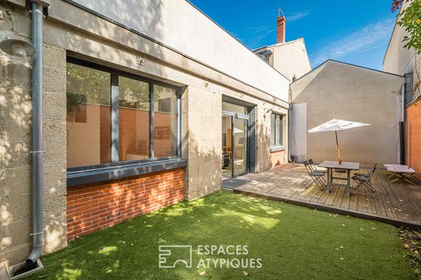 Loft industriel avec jardin secret à Caudéran Liberté