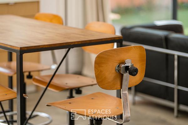 Loft industriel avec jardin secret à Caudéran Liberté