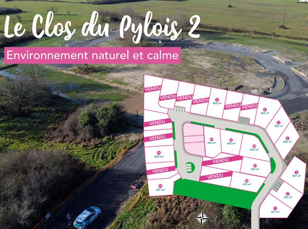 Terrains à bâtir viabilisés - Sallertaine ? Proche du centre bourg