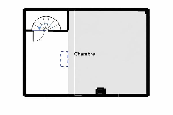 Charmant 2 pièces en duplex
