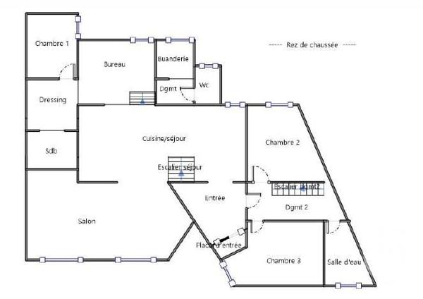Maison à vendre  5 pièces - 136 m2 MEUCON - 56