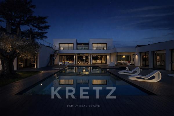 Villa contemporaine de 365 m² avec piscine et jacuzzi