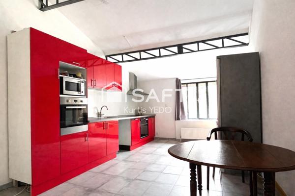Loft d’exception avec jardin sans vis-à-vis et volumes rares
