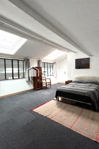 Loft d’exception avec jardin sans vis-à-vis et volumes rares