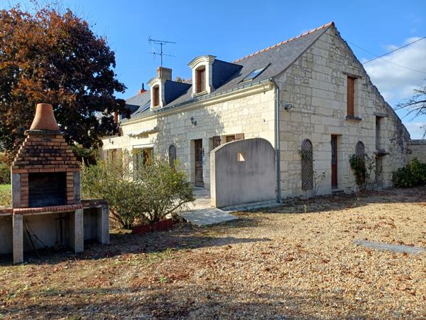 Charmante longère de 130 m² à Brain-sur-Allonnes, proche de Saumur (49400)