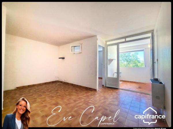 Appartement à vendre 2 pièces LE CAP D'AGDE (34) - En face du Centre Port - T2 avec terrasse couverte sans vis-à-vis + parking privatif
