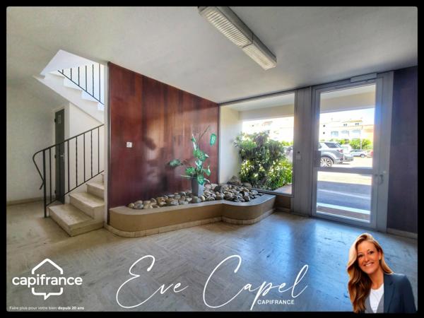 Appartement à vendre 2 pièces LE CAP D'AGDE (34) - En face du Centre Port - T2 avec terrasse couverte sans vis-à-vis + parking privatif