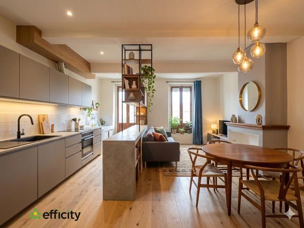 Appartement 3 pièces - 68 m² Exclusivité efficity