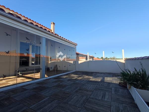 appartement en duplex T5 avec terrasse et garage