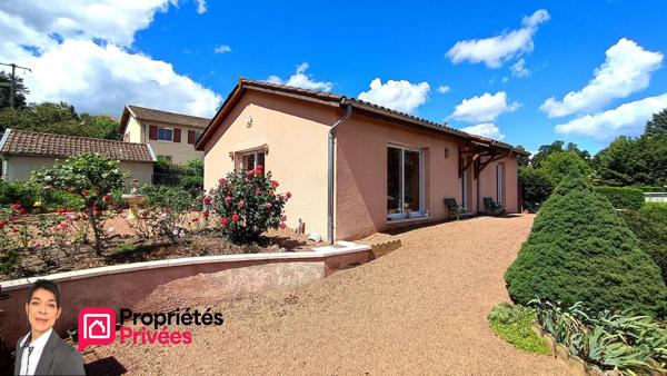 REGNY (42630) Maison individuelle 94 m2, terrain 460 m²