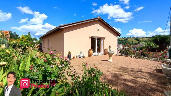 REGNY (42630) Maison individuelle 94 m2, terrain 460 m²