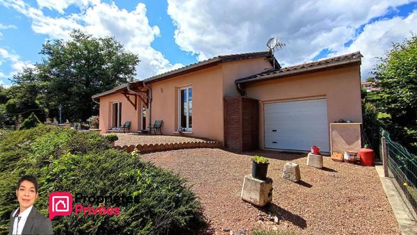 REGNY (42630) Maison individuelle 94 m2, terrain 460 m²