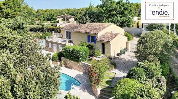 LORGUES VILLA T6 DEPENDANCE PISCINE GARAGE