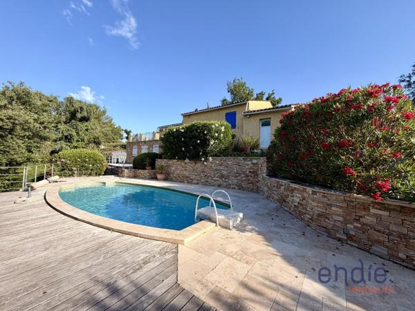 LORGUES VILLA T6 DEPENDANCE PISCINE GARAGE