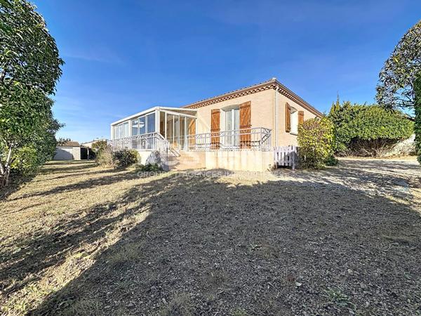 Belle maison de plain-pied 4 faces à Névian (127 m² habitables sur 960m²)