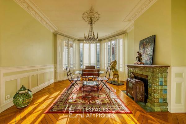Élégant appartement dans un rare immeuble haussmannien du centre-ville