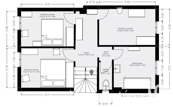 Maison à vendre 4 pièces 91 m² Villerouge-Termenès