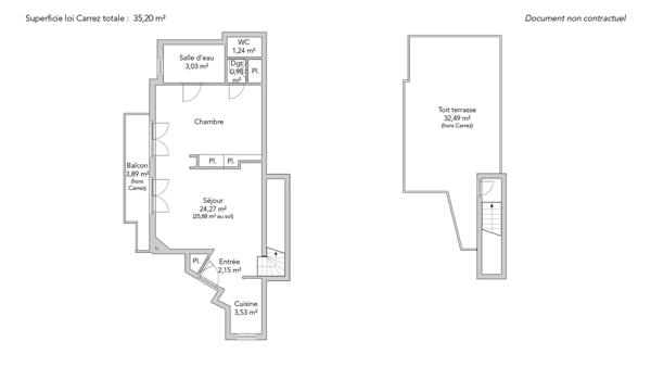 Appartement Paris 16e - AUTEUIL NORD