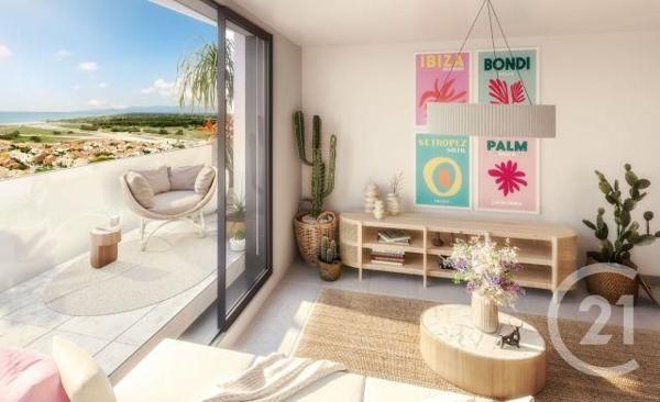 Appartement T3 à vendre  3 pièces - 65,93 m2 LE BARCARES - 66