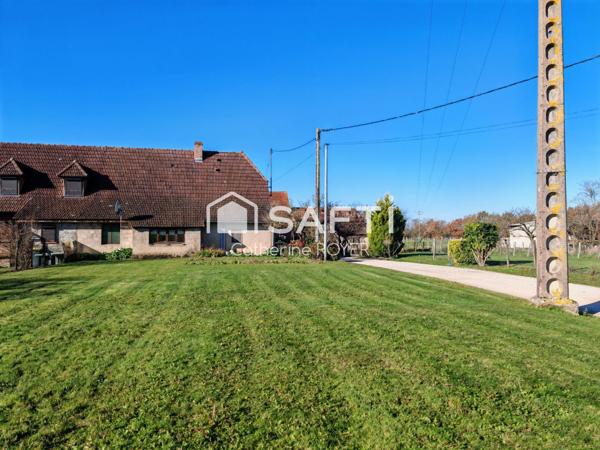 Maison type bressan avec dépendances, à rénover